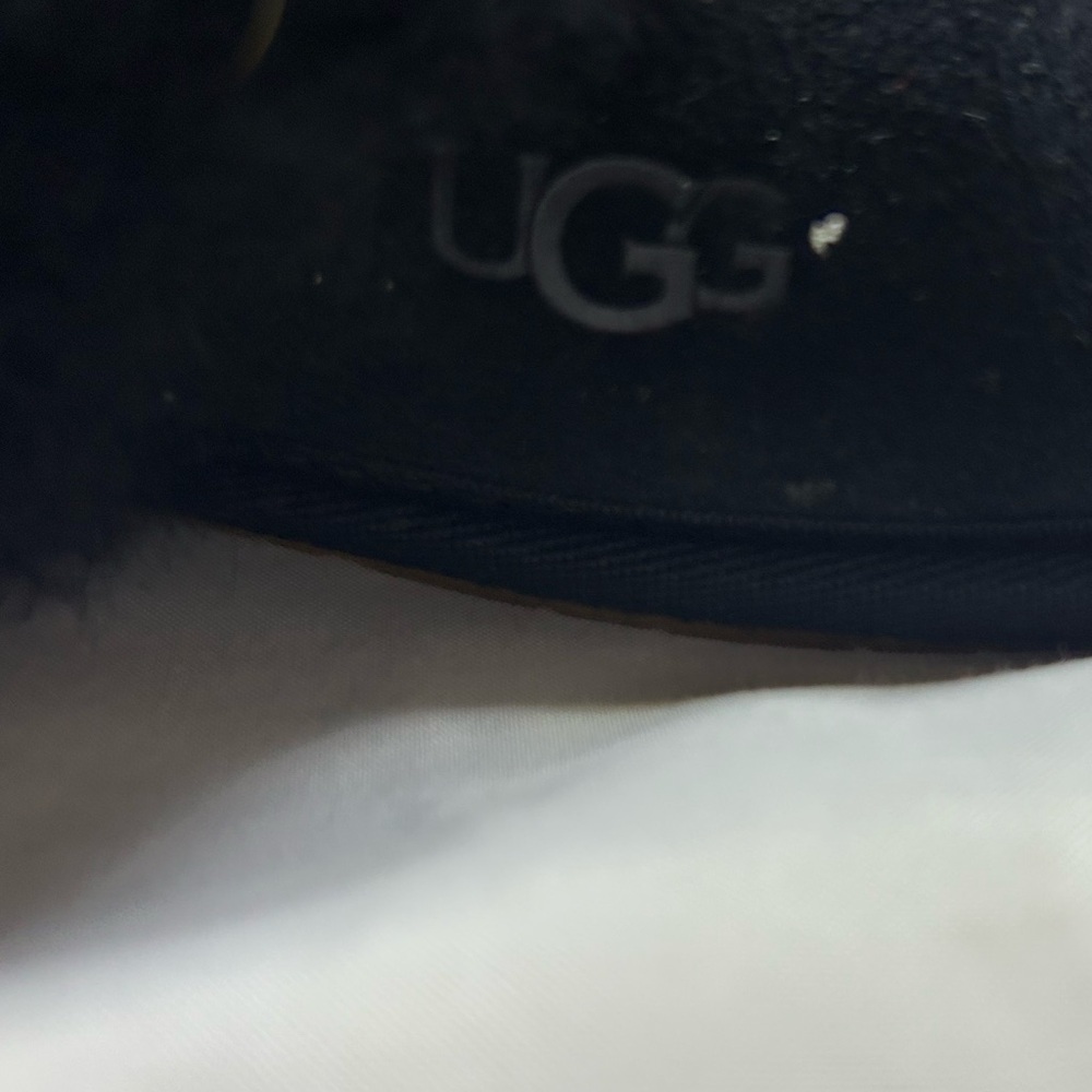 UGG Australia Women's Scuff Sis Slippers Black Size 5 - Picture 3 of 7